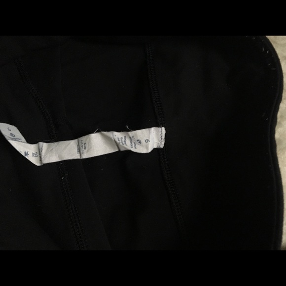 Lululemon wunder under crops black - Picture 3 of 3